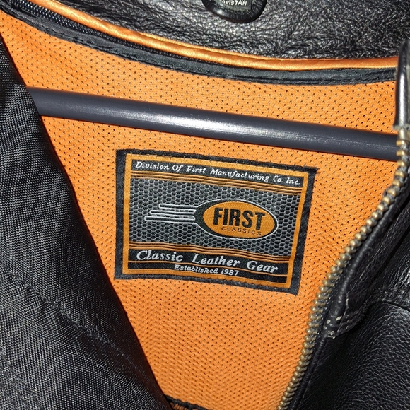 Women's Motorcycle Jacket XXL leather - Picture 2 of 8